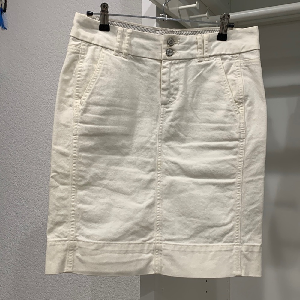 Gap jeans skirt
